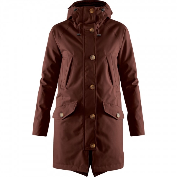 Kiruna Lite Parka W - Maroon