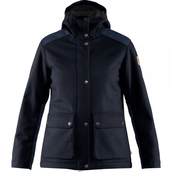 Greenland Re-Wool Jacket W - Night Sky