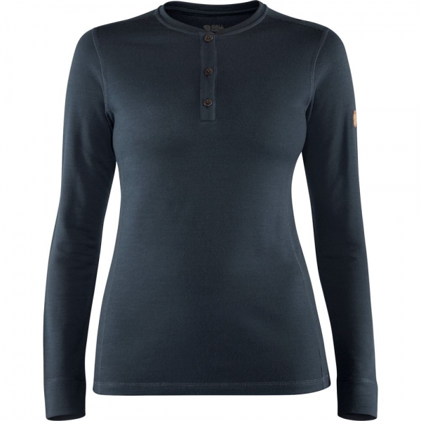 Singi Merino Henley W - Dark Navy