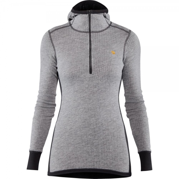 Bergtagen Woolterry Hoodie W - Grey