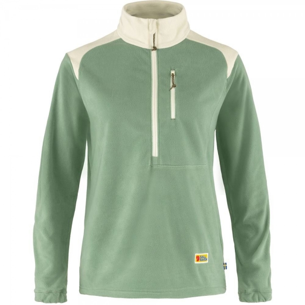 Vardag Lite Fleece W - Sage Green-Chalk White