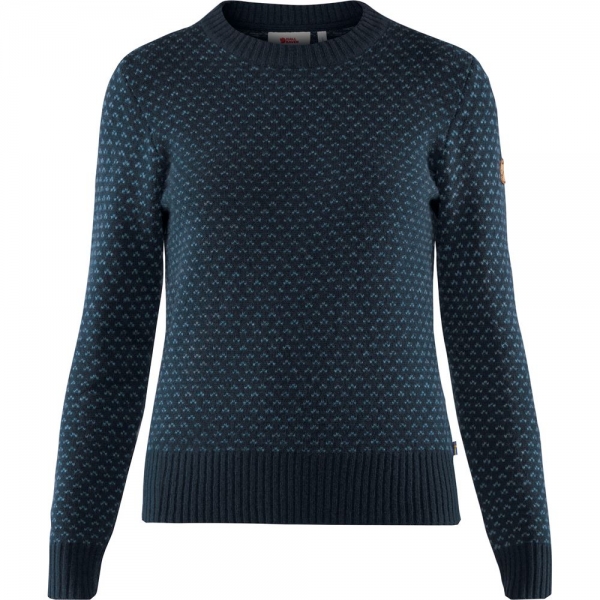 Ovik Nordic Sweater W - Dark Navy