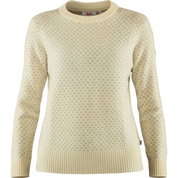 Ovik Nordic Sweater W - Chalk White