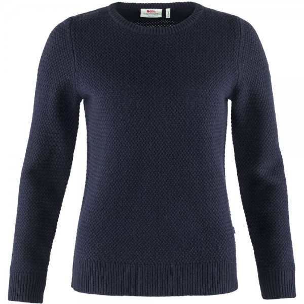 Ovik Structure Sweater W - Navy