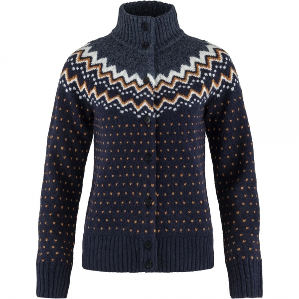 Ovik Knit Cardigan W - Dark Navy