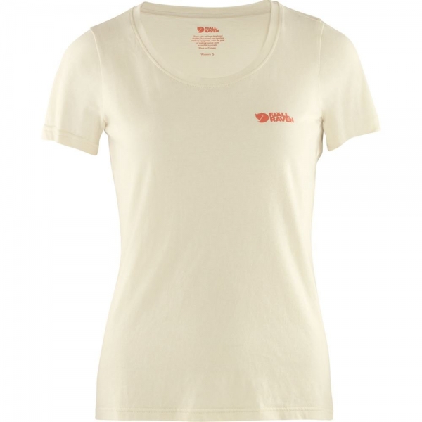 Fjallraven Logo T-shirt W - Chalk White