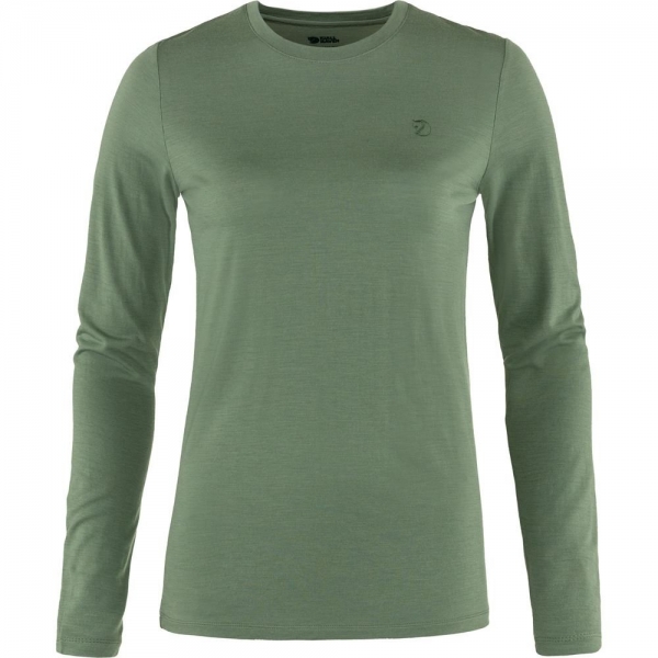 Abisko Wool LS W - Patina Green