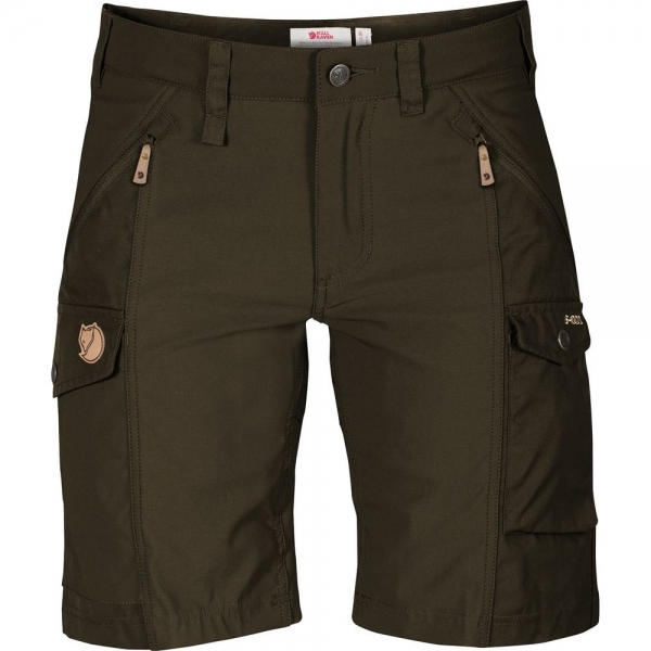 Nikka Shorts W - Dark Olive