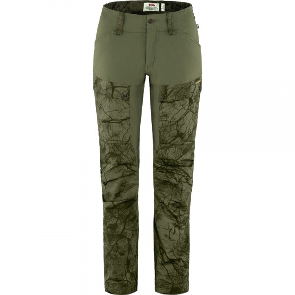 Keb Trousers W Reg - Green Camo-Laurel Green