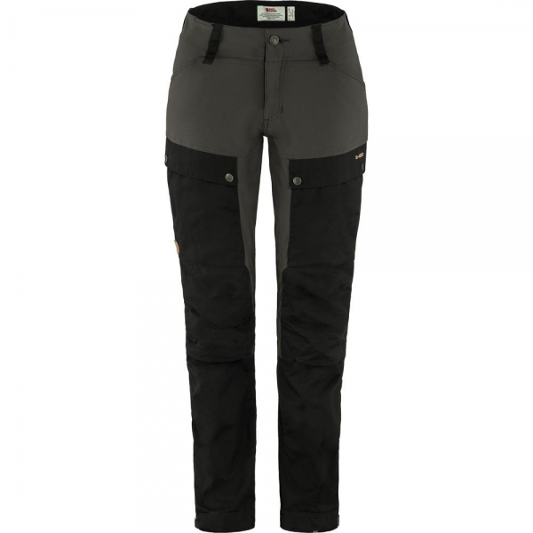 Keb Trousers Curved W Reg - Black-Stone Grey