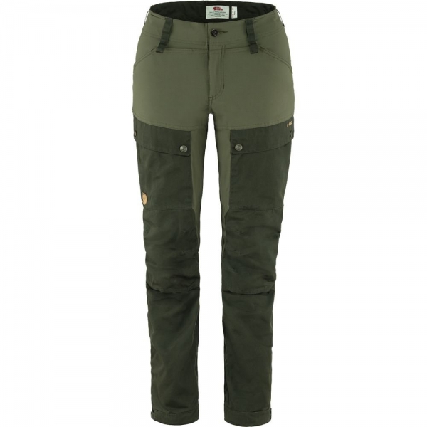 Keb Trousers Curved W Reg - Deep Forest-Laurel Green