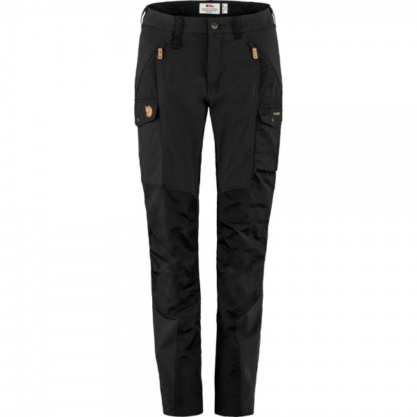 Nikka Trousers Curved W - Black