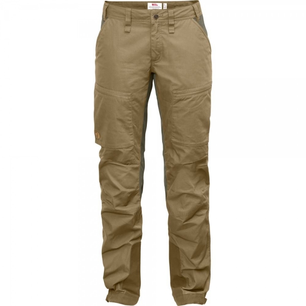 Abisko Lite Trekking Trousers W Reg - Sand