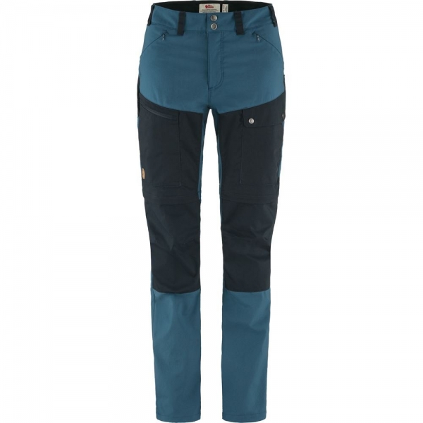 Abisko Midsummer Zip Off Trousers W - Indigo Blue-Dark Navy