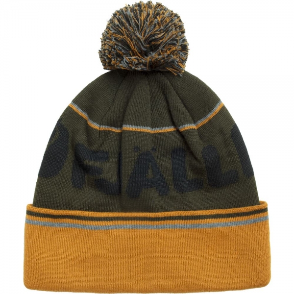 Fjallraven Pom Hat - Deep Forest-Acorn