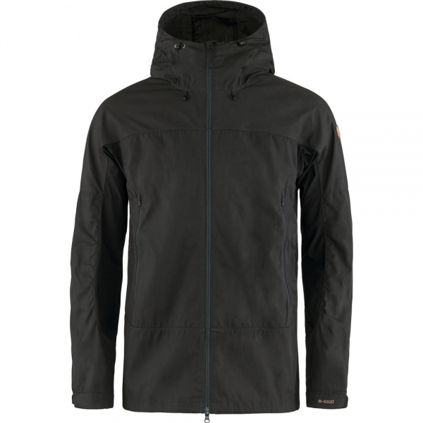 Abisko Lite Trekking Jacket M - Dark Grey-Black