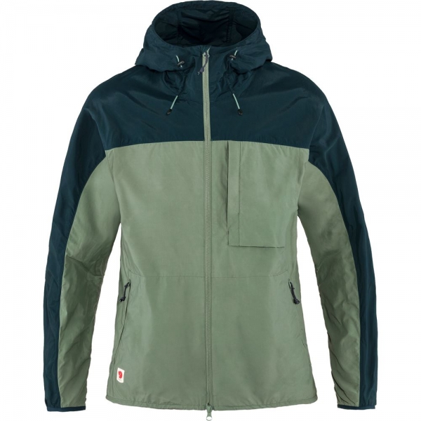 High Coast Wind Jacket M - Patina Green-Navy